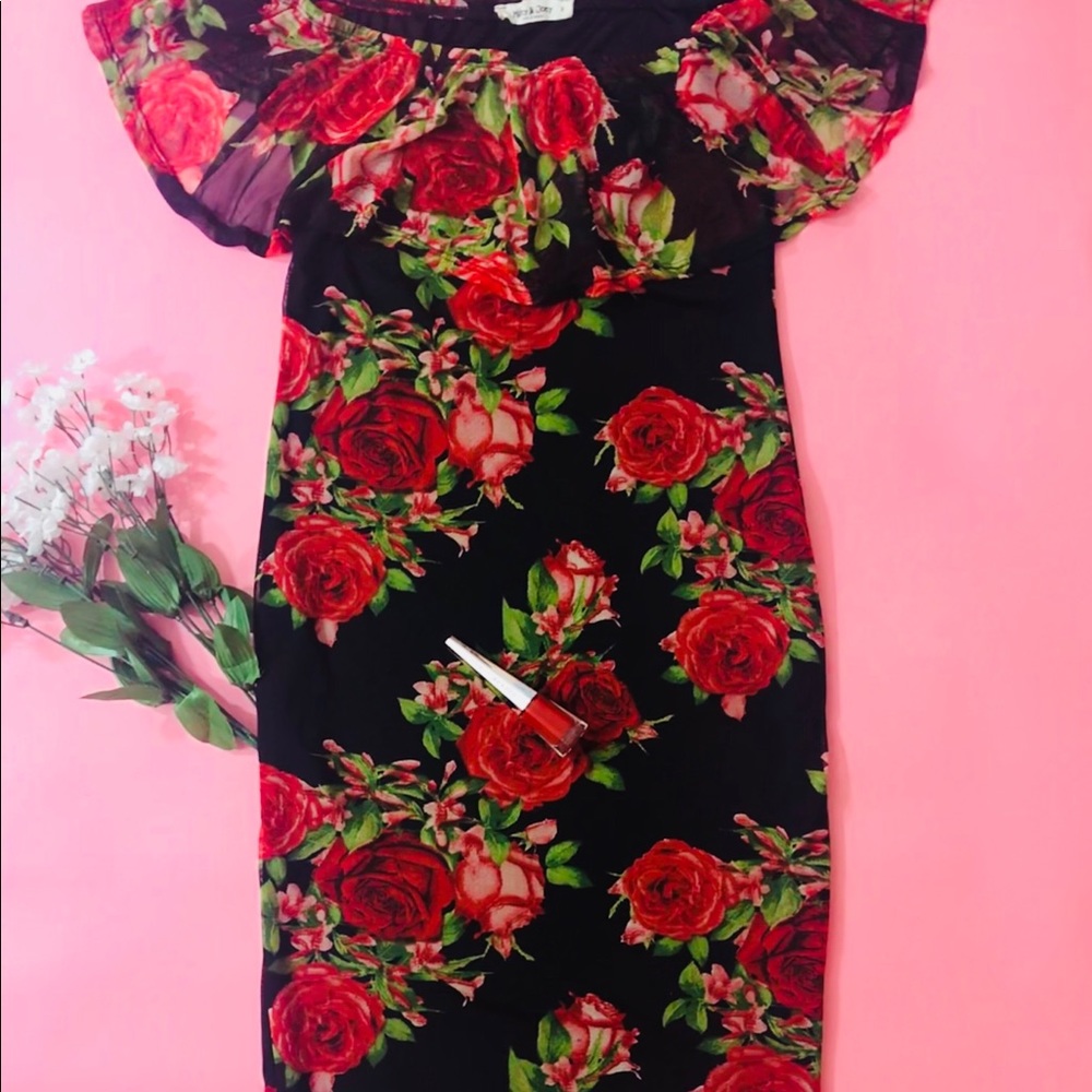 Floral Mini Dress